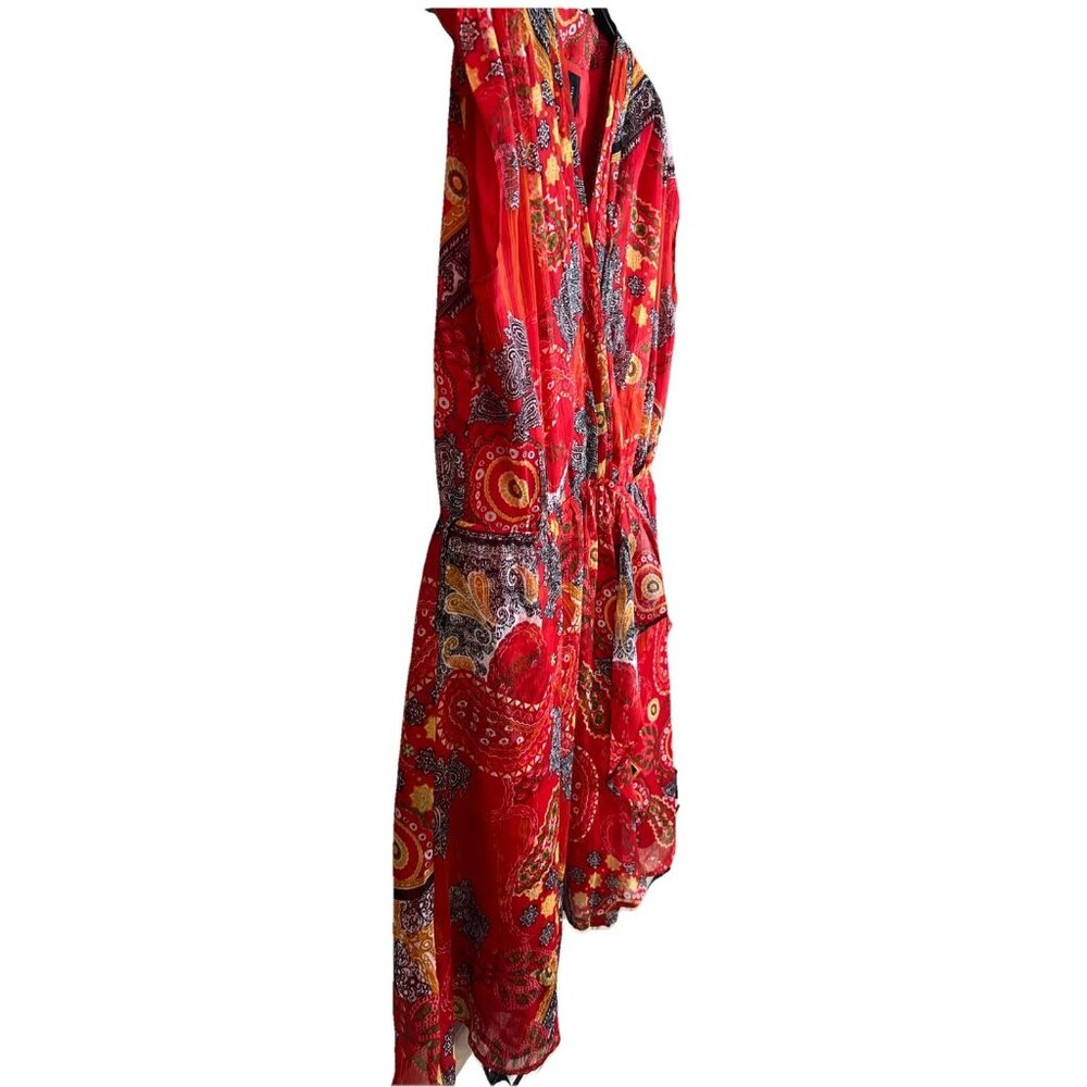 MG Collection Floral Boho Pattern Women’s Dress Size 12 - Picture 6 of 13